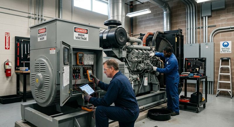 Commercial Generator Servicing in Orem, UT