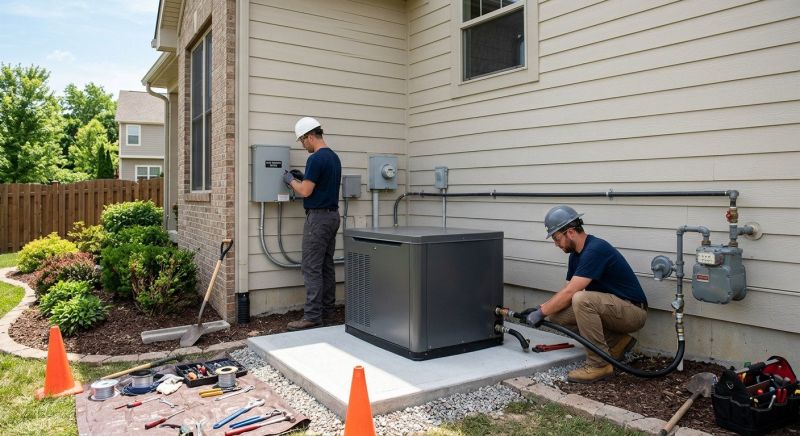 Gas Generator Installation in Alpharetta, GA