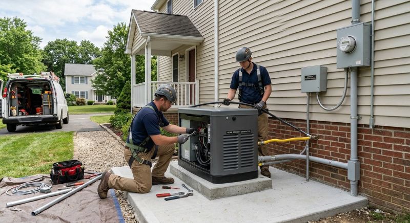 Generator Installation in Roswell, GA