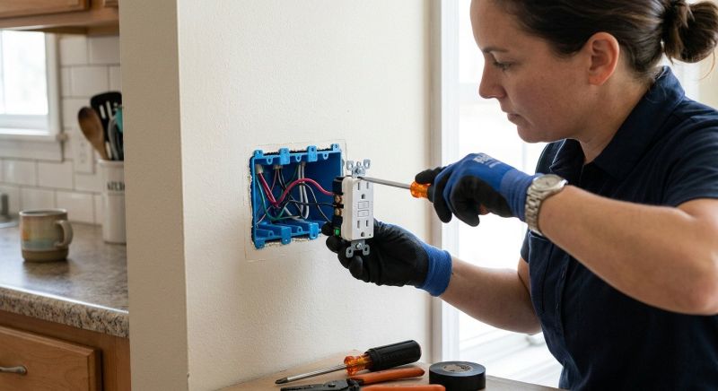 GFI Plug Installation in Heber City, UT