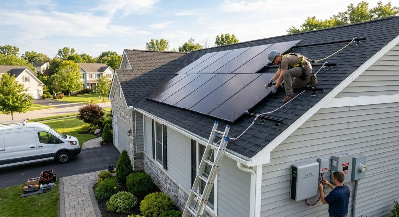 Solar Generator Installation in Conroe, TX