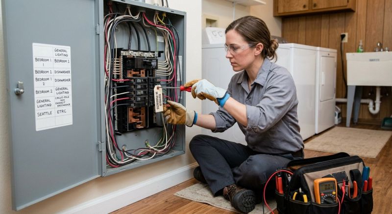 Breaker Panel Wiring in Pasadena, CA