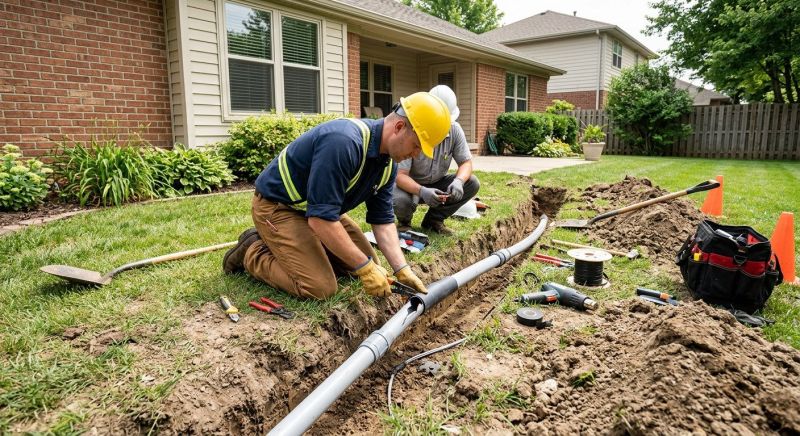 Buried Conduit Installation in Heber City, UT